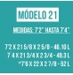 Kit shape model 21