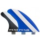 Quilhas  surf FCS ARC Tri-Quad