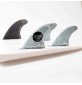 Ailerons FCSII Hayden Shapes Tri-Quad PC Carbon