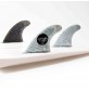 Ailerons FCSII Hayden Shapes Tri-Quad PC Carbon