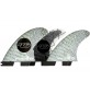 Ailerons FCSII Hayden Shapes Tri-Quad PC Carbon