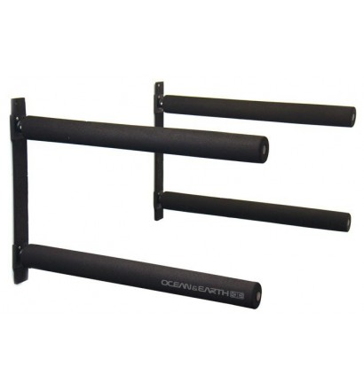 Soporte de pared para 2 tablas de surf Ocean & Earth Wall Mount Stack Rax