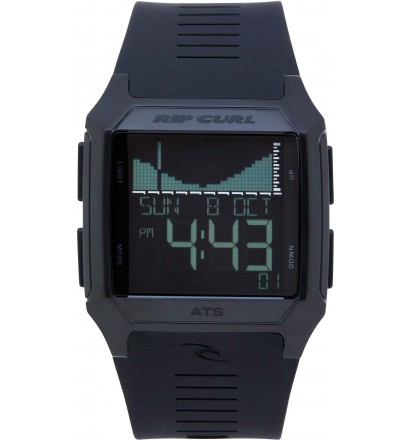 Tij klok Rip Curl Geweren Gunmetal