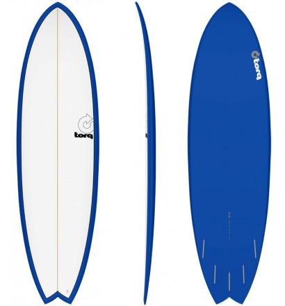 Surfbrett Torq fish Colour Pinline (AUF LAGER)