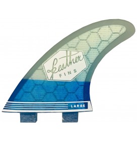 Quilhas surf Feather Fins Ultralight Base Hex Core