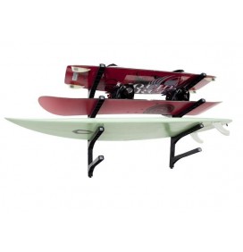 Supporto a parete per 4 tavole da surf Nice Rack