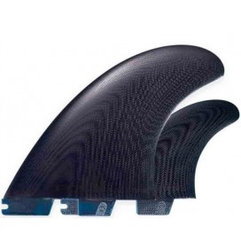 Ailerons de surf twin fins FCSII Power Twin PG + Stabilizer