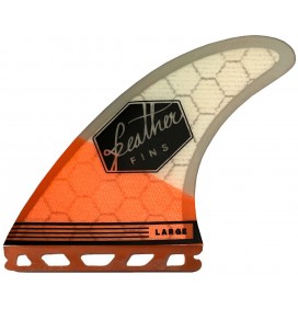 Ailerons de surf Feather Fins Ultralight Base Hex Core Futures