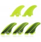 FCSII Carver Neo Glass tri-quad fins