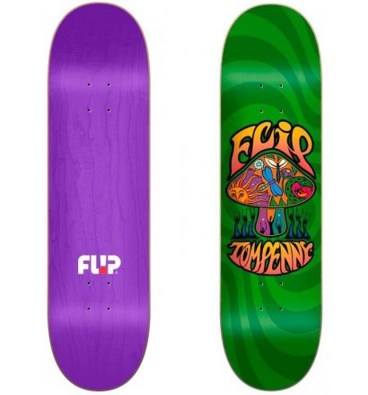 Skateboard Flip Loveshroom Green 8,25''