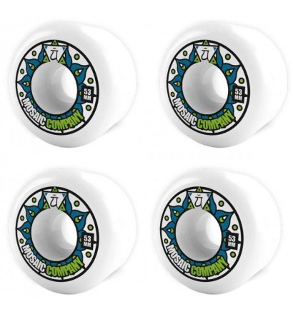 Rodas de skateboard Mosaic Energy 53mm