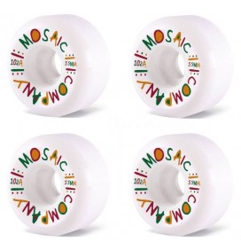 Rodas de skateboard Mosaic Mex 55mm