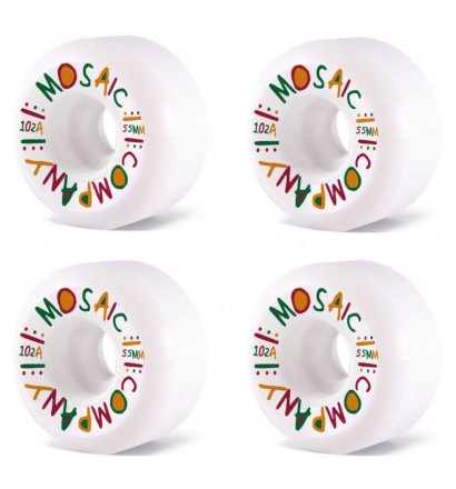 Rodas de skateboard Mosaic Mex 55mm