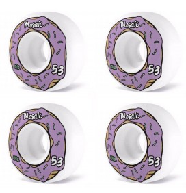 Rodas de skateboard Mosaic Donut 53mm