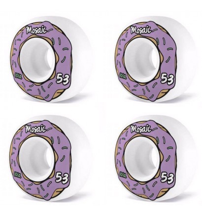 Rodas de skateboard Mosaic Donut 53mm