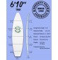 Foam Bennett-Dion Shortboard