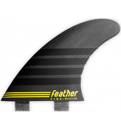 Ailerons de surf Feather Fins C-1 Full Carbon