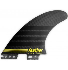 Ailerons de surf Feather Fins C-1 Full Carbon Click Tab