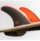 Quilhas surf Feather Fins Gony Zubizarreta Red Core