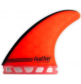 Quillas Feather Fins Gony Zubizarreta Red Core Single Tab