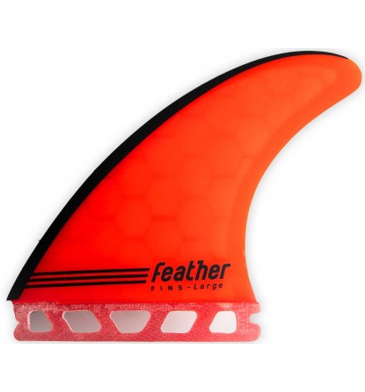 Pinne Feather Fins Gony Zubizarreta Red Core Single Tab