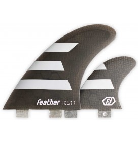 Quilhas surf Feather Twin Fin 2+1