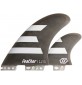 Ailerons de surf Feather Twin Fin 2+1 Click Tab