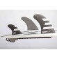 Ailerons de surf Feather Twin Fin 2+1 Click Tab