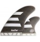 Ailerons de surf Feather Twin Fin 2+1 Single Tab