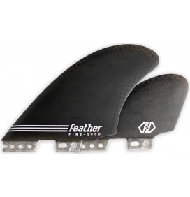 Aileron de surf Feather Fins Semi Keel Quad Click Tab