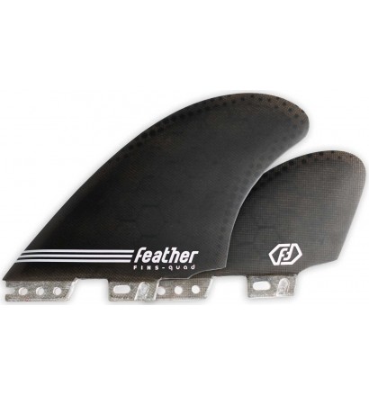 Quillas Feather Fins Semi Keel Quad Click Tab