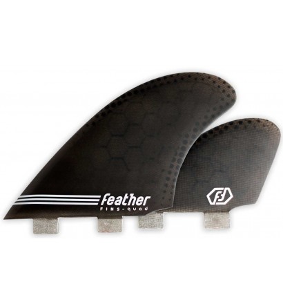 Aileron de surf Feather Fins Semi Keel Quad