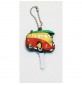 Camper plastic key ring 