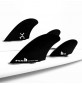 Ailerons de surf FCSII Machado SeaSide Quad PG