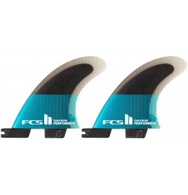 Ailerons de surf FCSII Performer Quad Rear PC