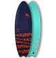 Prancha de surf softboard Mobyk Fish Quad