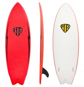 Planche de surf softboard Ocean & Earth MR Twin Fin Epoxy-Soft