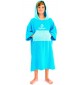 Poncho Junior Surf Logic Cyan & Turquoise