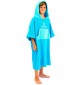 Poncho Junior Surf Logic Cyan & Turquoise