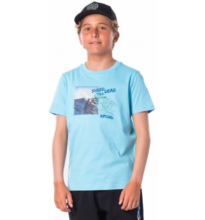 T-Shirt Rip Curl Good Day Blue River