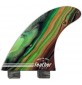 Ailerons de surf Feather Fins Performance Twin