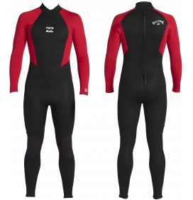 Junior Wetsuit Billabong 4/3mm Intruder flatlock