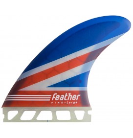 Quilhas surf Feather Fins Stuart Kennedy Single Tab