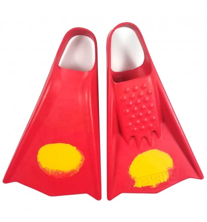 Aletas de bodyboard MS Viper Rojo