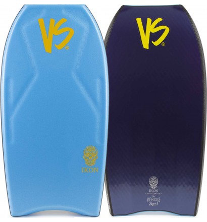 Prancha de bodyboard VS Ikon Kinetic PP Contour Quad Concave