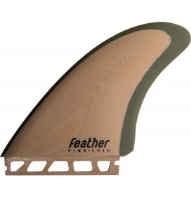 Ailerons de surf Feather Fins Modern Keel Single Tab