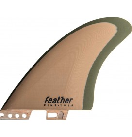 Ailerons de surf Feather Fins Modern Keel Click Tab