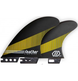 Ailerons de surf Feather Fins Quad Click Tab