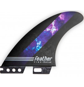 Quilhas surf Feather Fins William Cardoso HC Thunder Click Tab