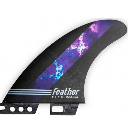 Quilhas surf Feather Fins William Cardoso HC Thunder Click Tab